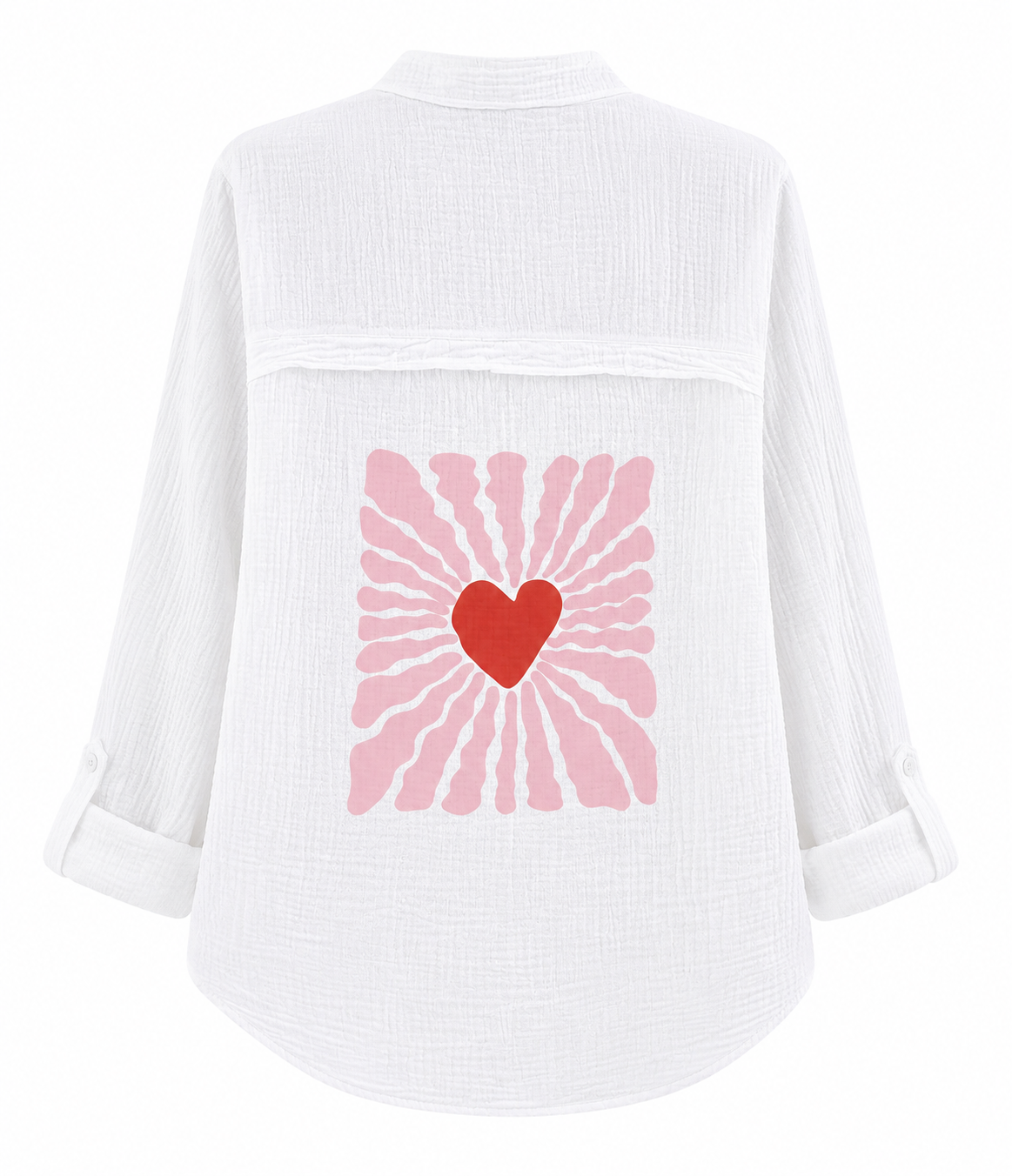 Musselinbluse „Amore“