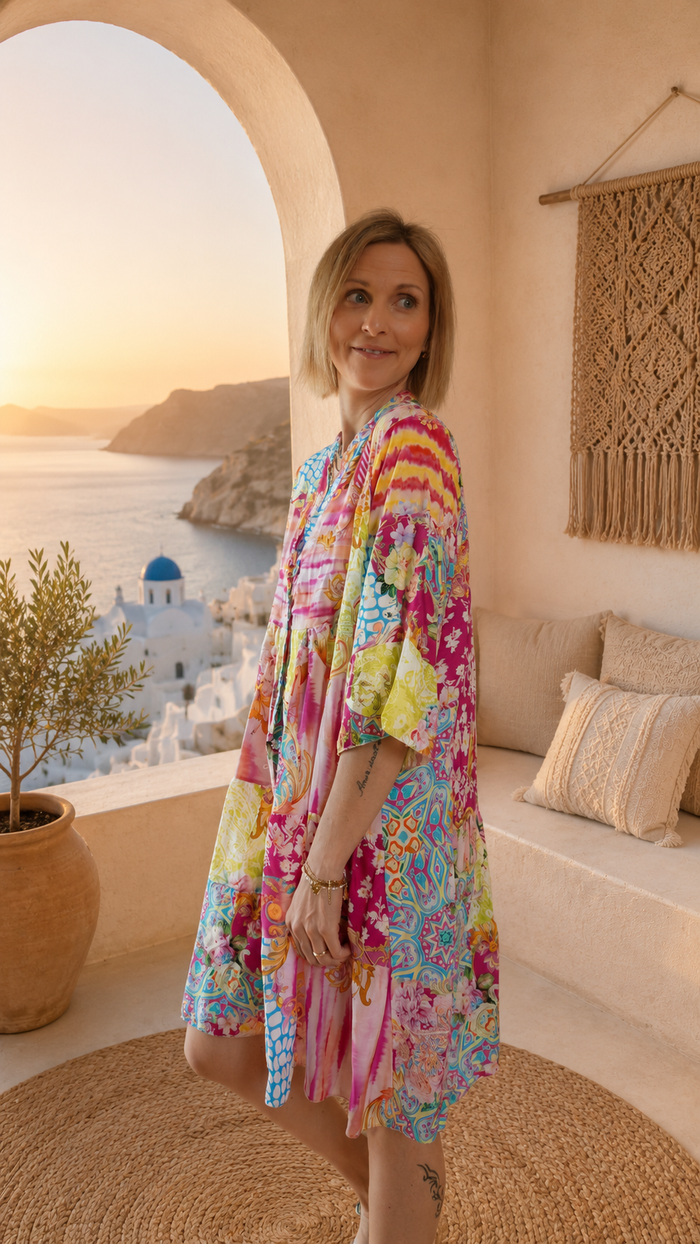 Boho-Kurzkleid „Chiara“