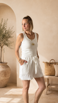 Musselin-Shorts „Francesca“