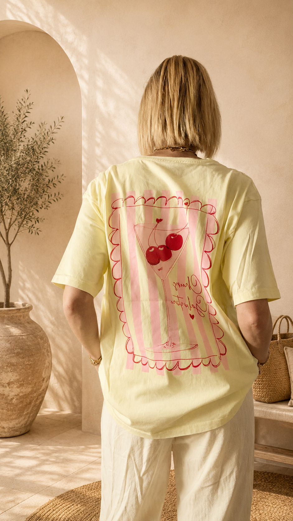 Baumwoll-T-Shirt „Elena“