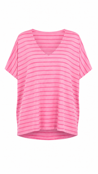 Streifen-Shirt „Siena V-Neck“