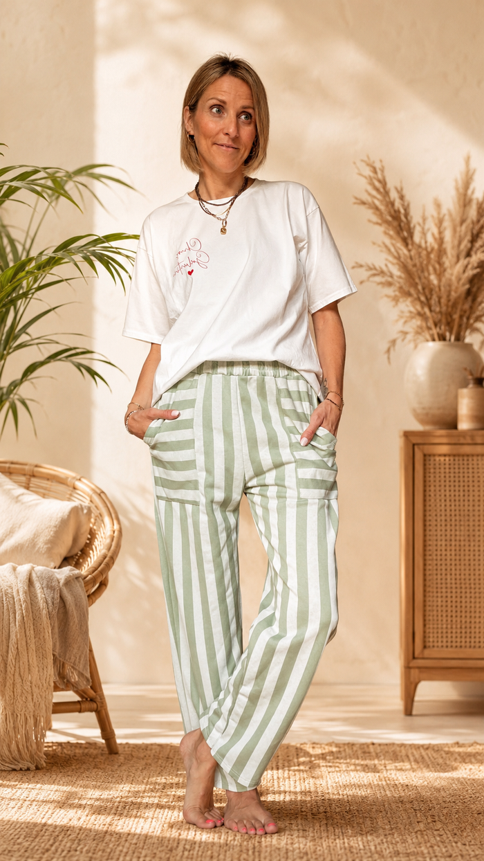 Stoffhose „Verona Straight Ankle“