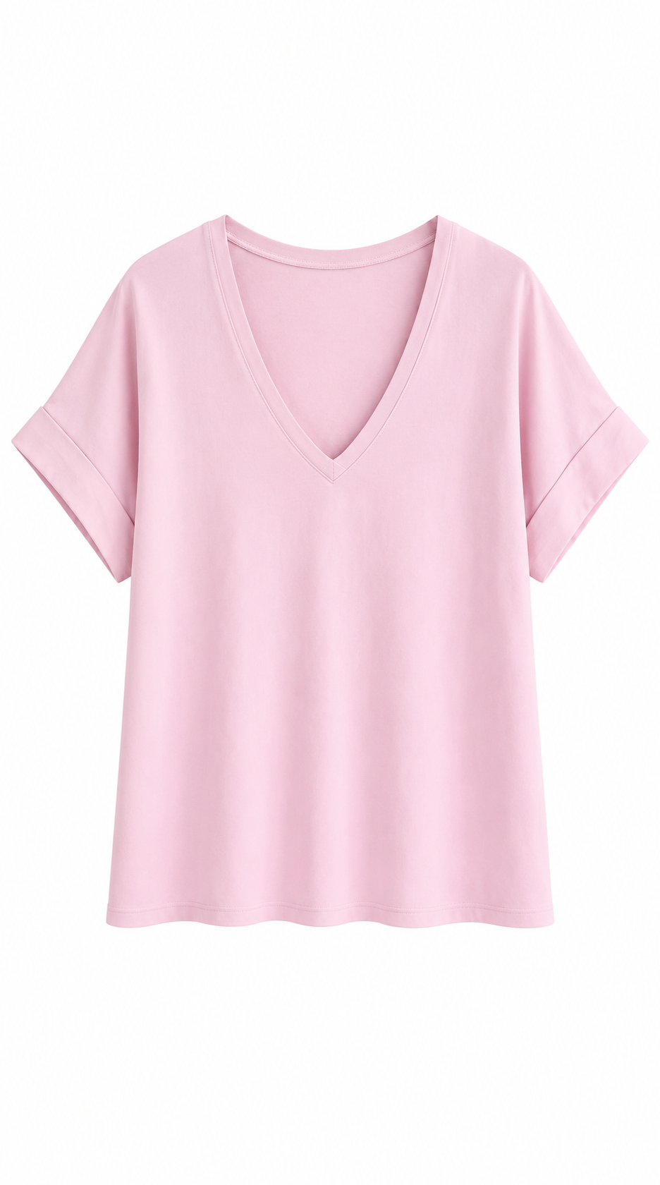 V-Ausschnitt-Shirt „Soleil V-Neck“
