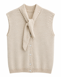 Bari Tie-Neck Knit