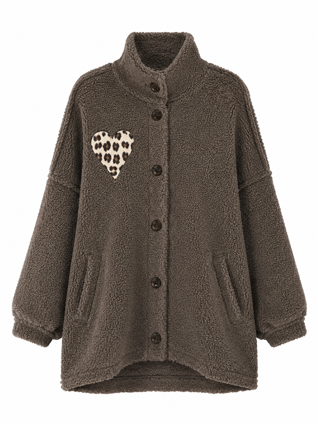 Verona Leo Heart Teddy Fleece