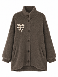 Verona Leo Heart Teddy Fleece
