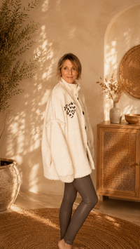 Verona Leo Heart Teddy Fleece