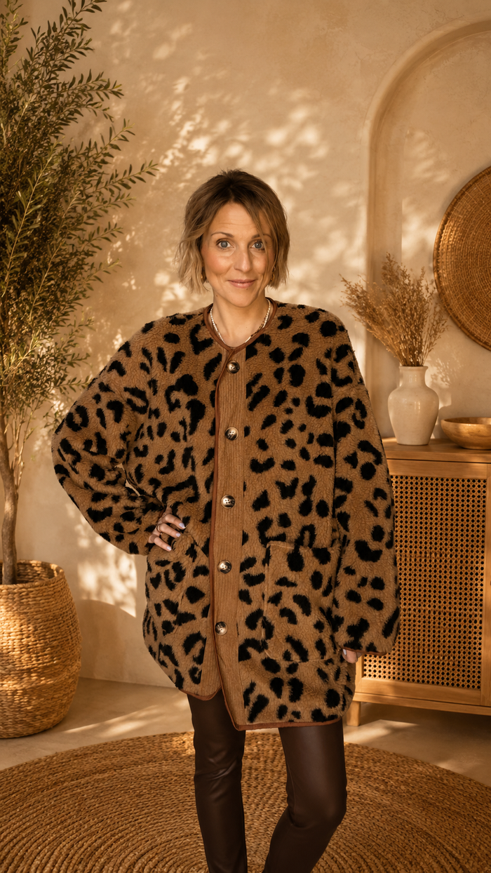 Milano Teddy Shirt Coat