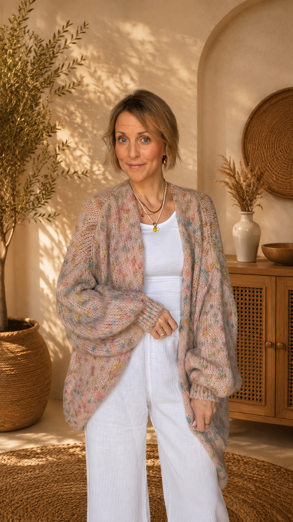 Florence Confetti Knit Cardigan
