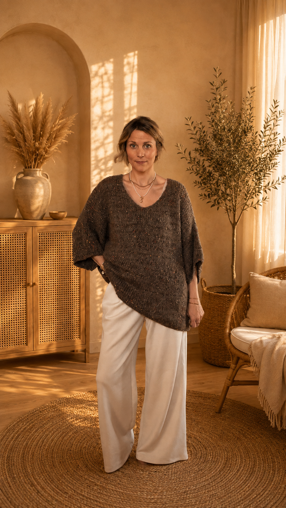 Livorno Speckled Oversize Knit
