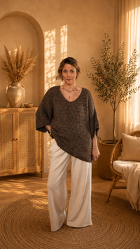Livorno Speckled Oversize Knit