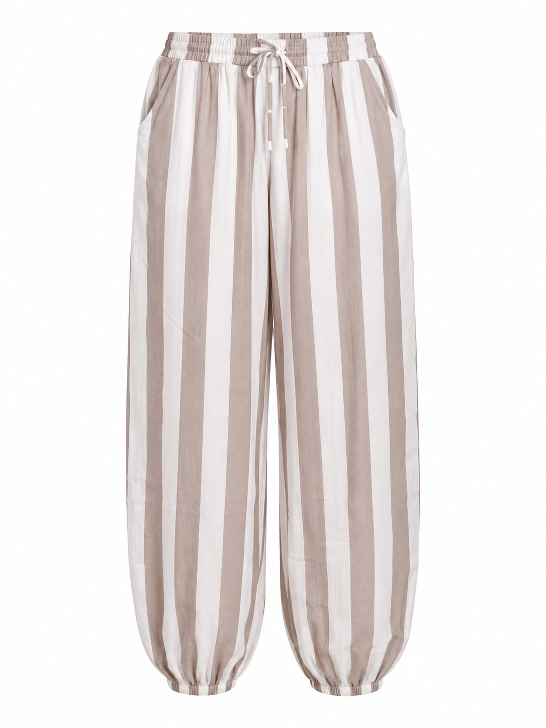 Bologna Striped Viscose Pants