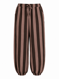 Bologna Striped Viscose Pants