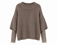Firenze Lace Sleeve Knit