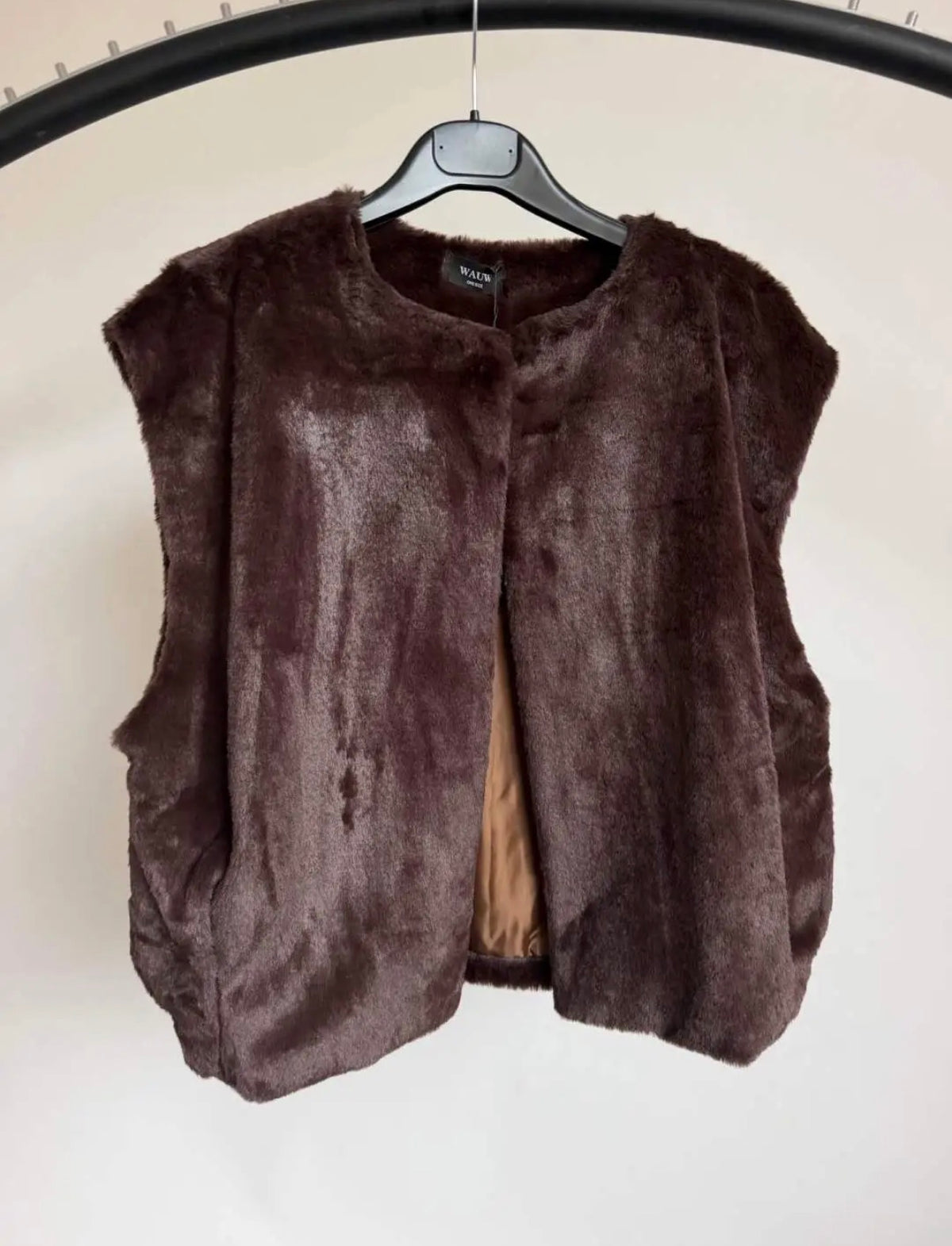 SOFT FUR VEST