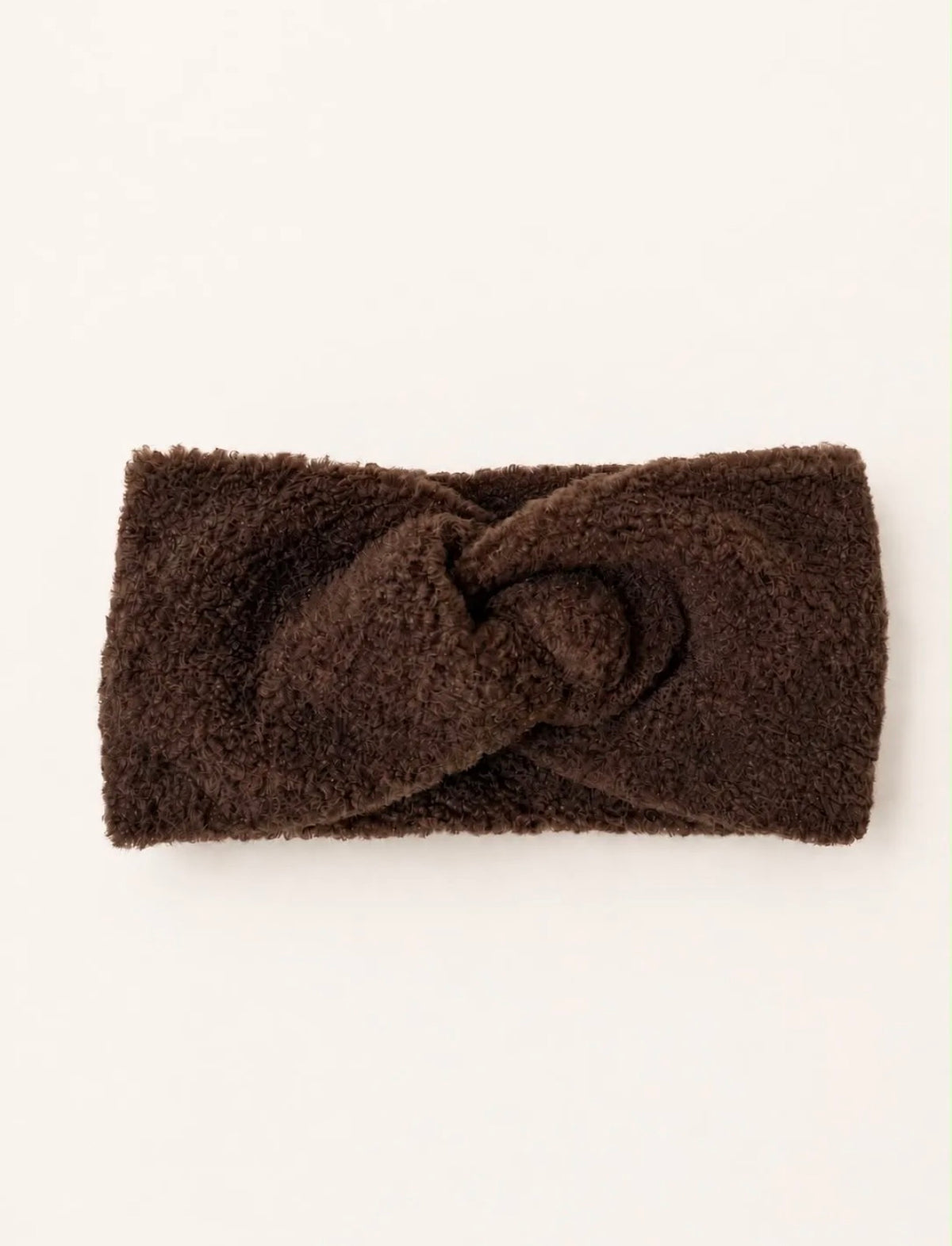 FLUFFY TWIST HEADBAND