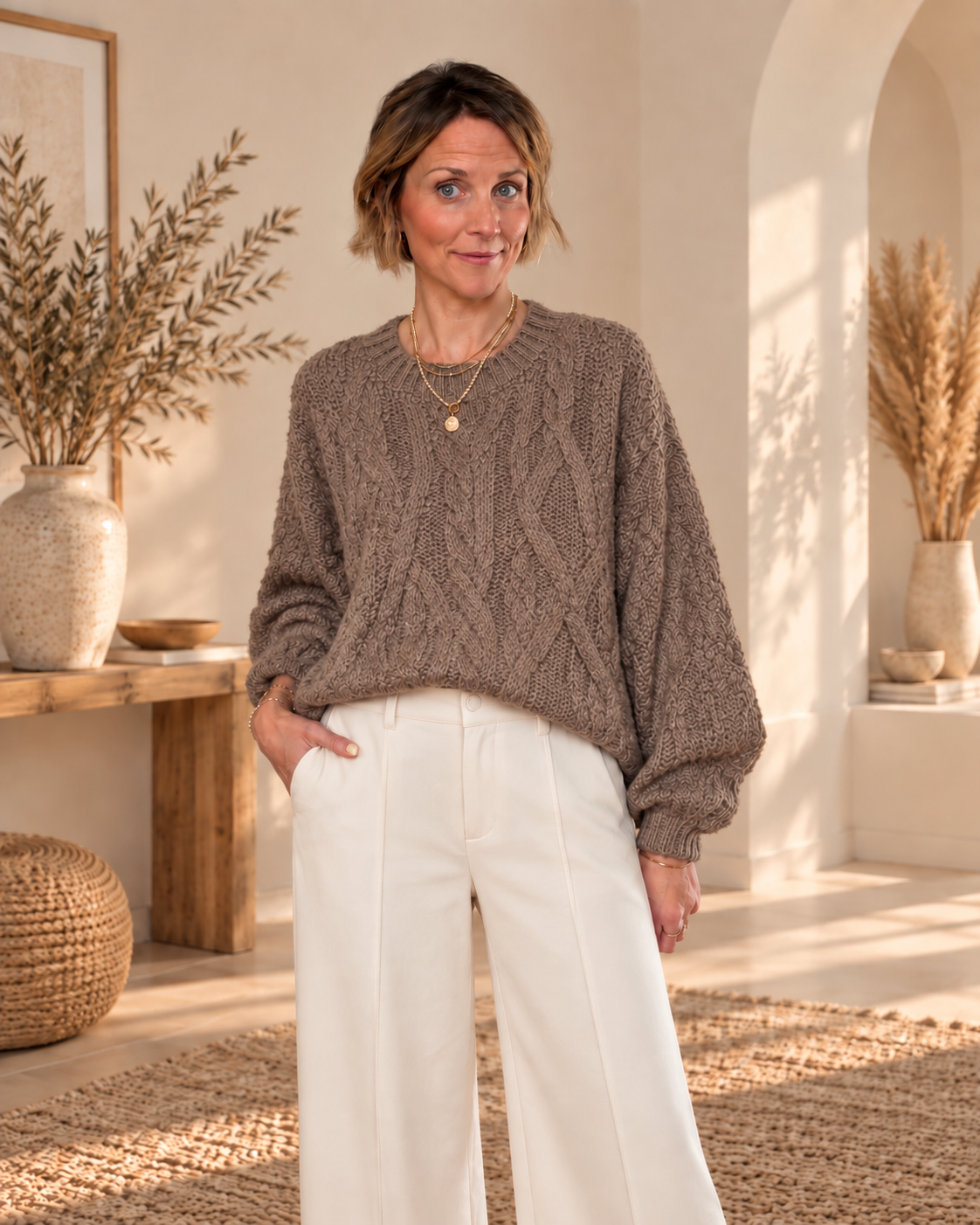 THE COZY BRAID KNIT