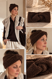 FLUFFY TWIST HEADBAND
