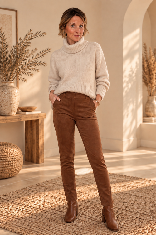 SOFT TURTLENECK KNIT