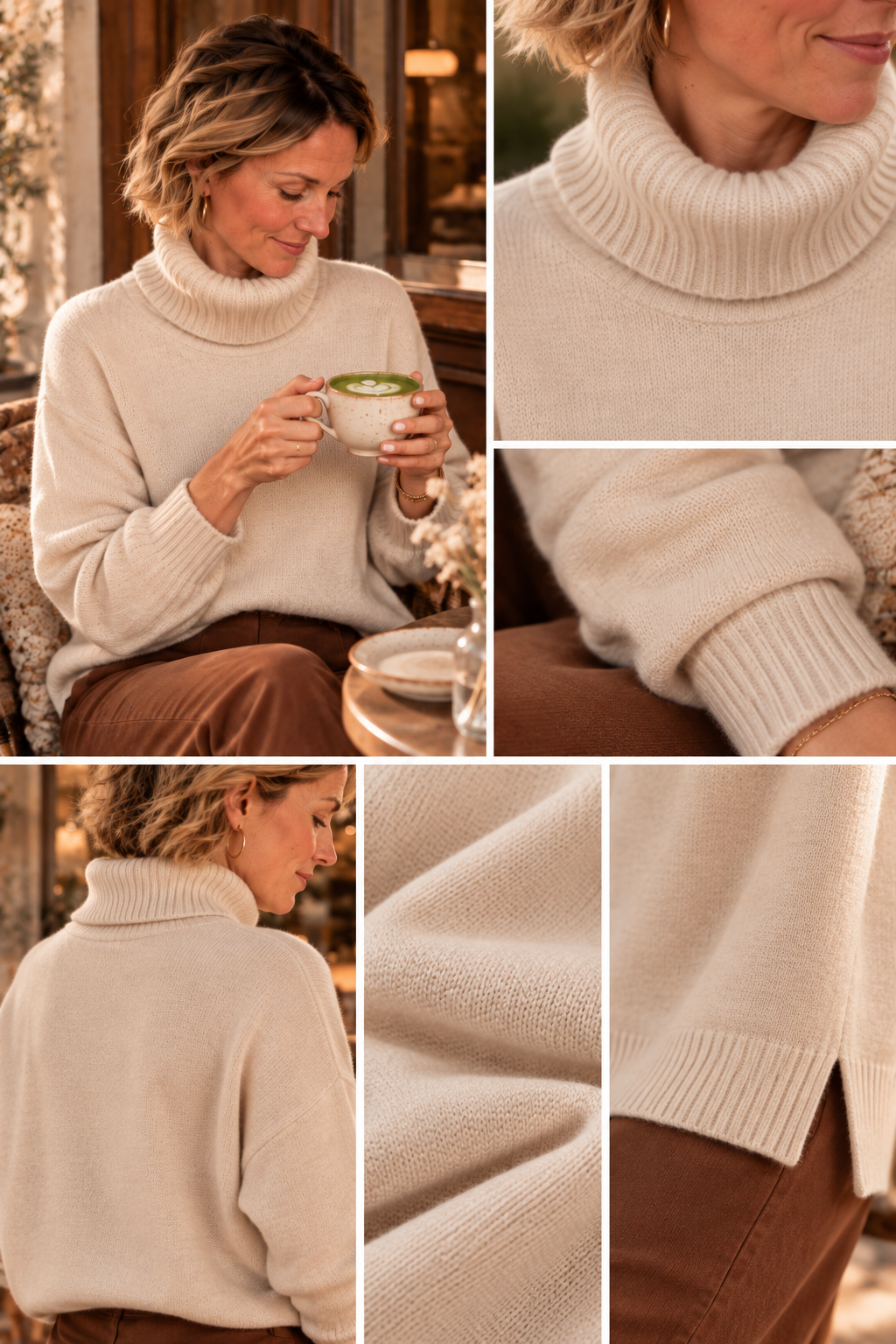 SOFT TURTLENECK KNIT