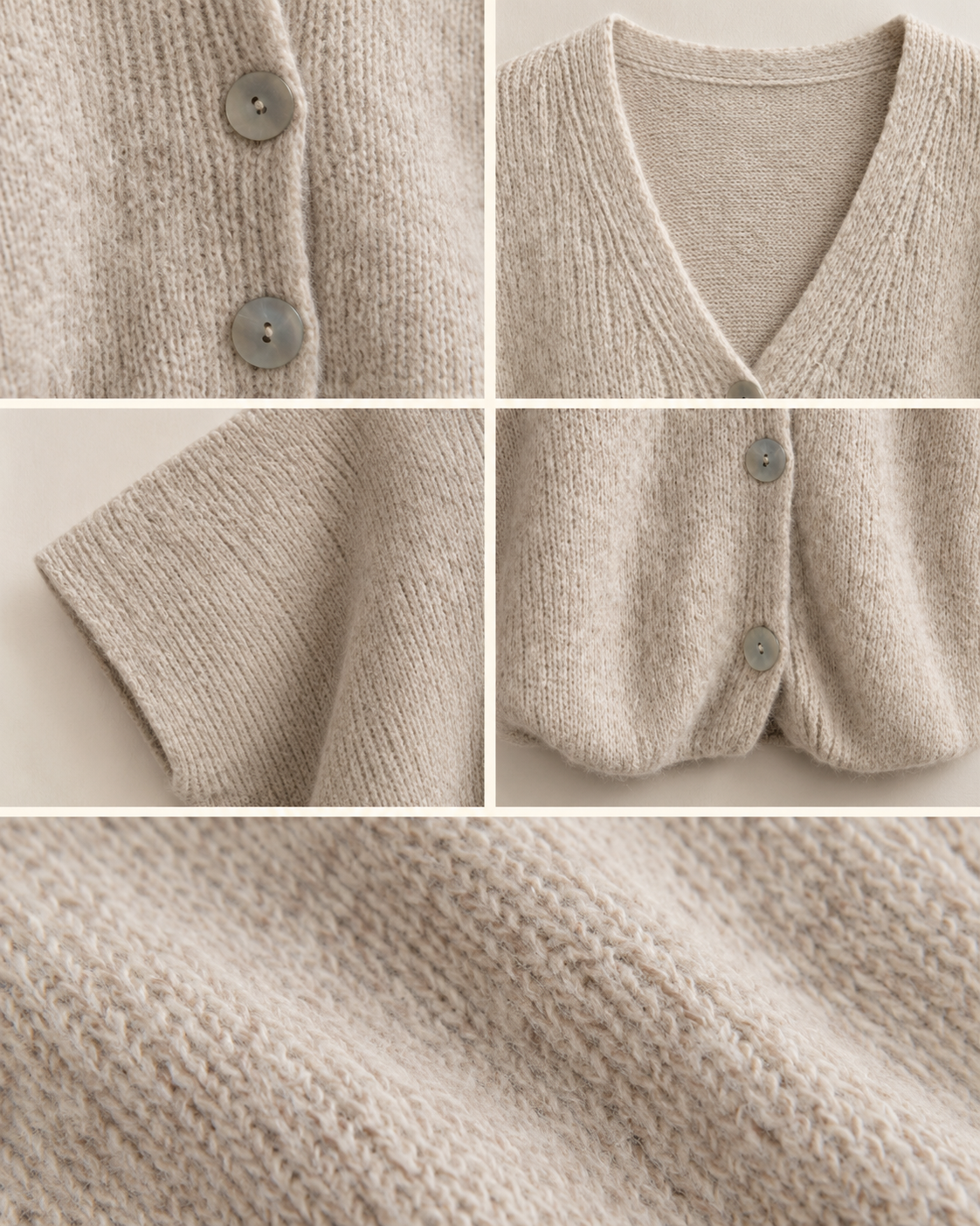 Cozy Alpaka-Cardigan