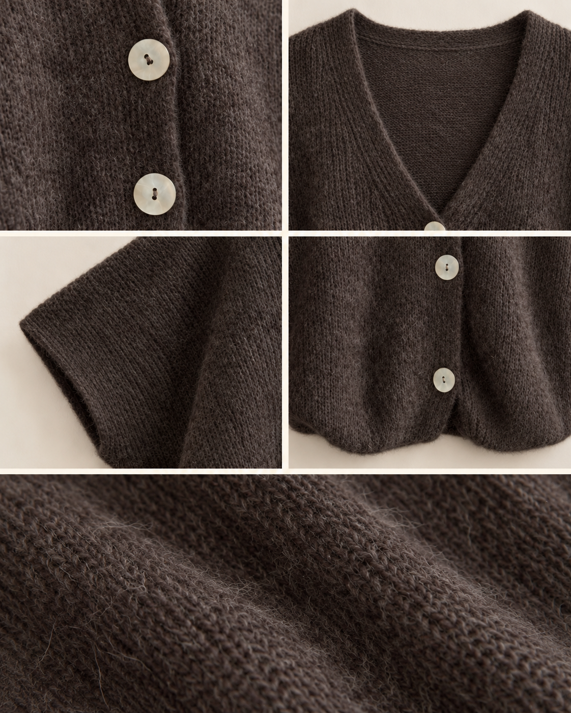Cozy Alpaka-Cardigan