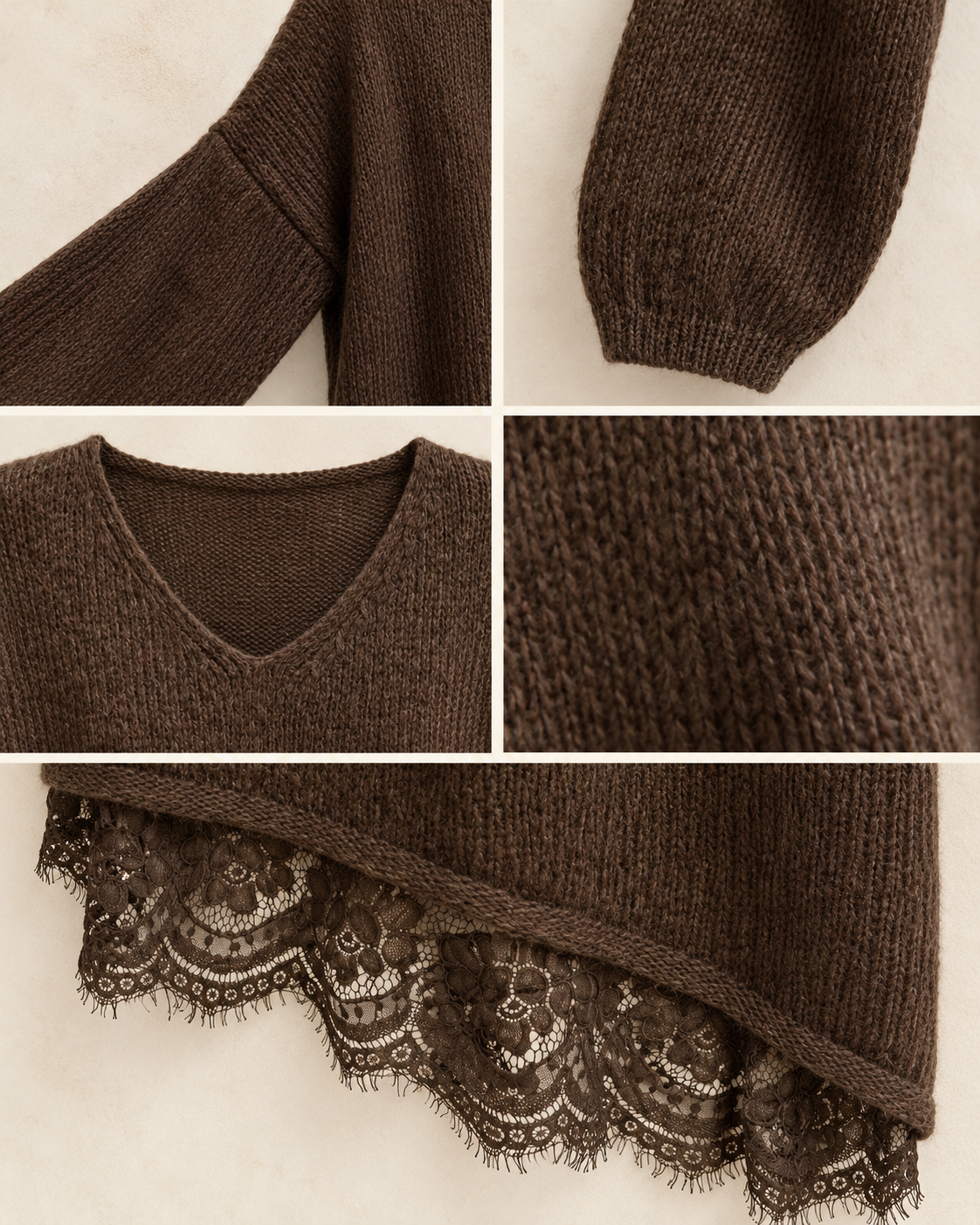 Oversize Lace Knit