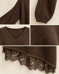 Oversize Lace Knit