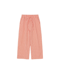 Gestreifte Baumwollgaze Hose „Sophia“