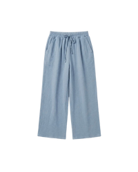 Weite Hose aus Baumwollgaze "Leana"